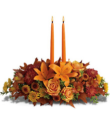 Family Gathering Centerpiece from Arjuna Florist in Brockport, NY